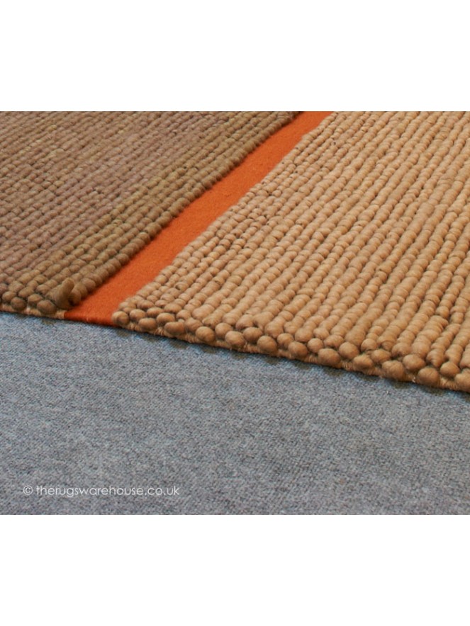 Pebbles and Line Rug - 3