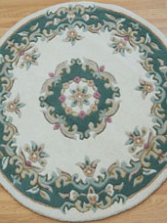 Royal Ivory Green Circle