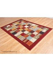Quilt Dark Mix Rug - Thumbnail - 7
