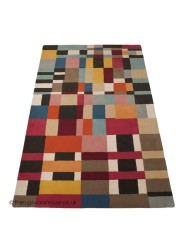Domino Red Rug - Thumbnail - 5