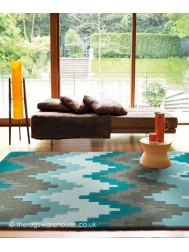 Cuzzo Teal Rug - Thumbnail - 2