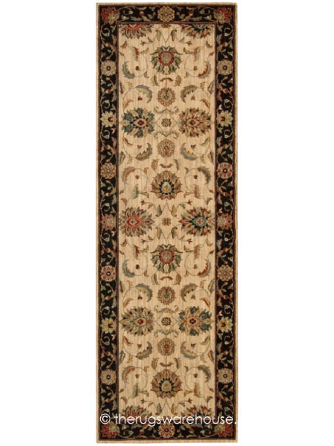 Patina Ivory Black Runner - 5