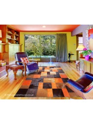 Marcella Arancione Rug - Thumbnail - 2