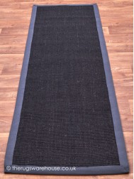 Sisal Black Grey Runner - Thumbnail - 3