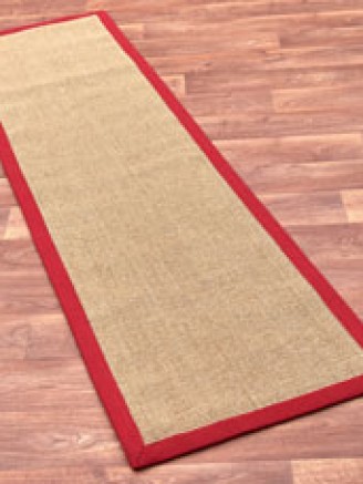 Sisal Linen Red
