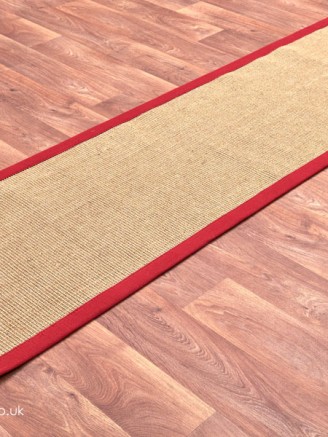 Sisal Linen Red