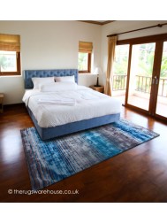 Holborn Turquoise Rug - Thumbnail - 2