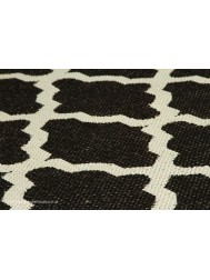 Moda Trellis Black Rug - Thumbnail - 4
