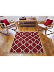 Moda Trellis Red Rug - Thumbnail - 2