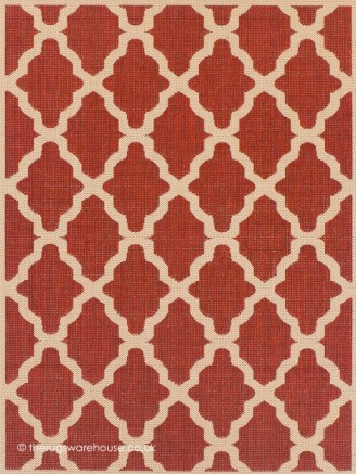 Moda Trellis Red