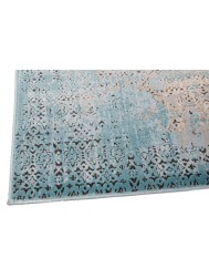 Patch Stripes Blue Rug - Thumbnail - 3