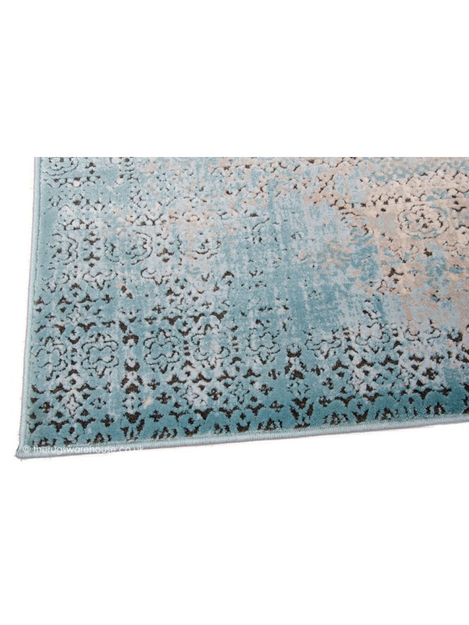 Patch Stripes Blue Rug - 3