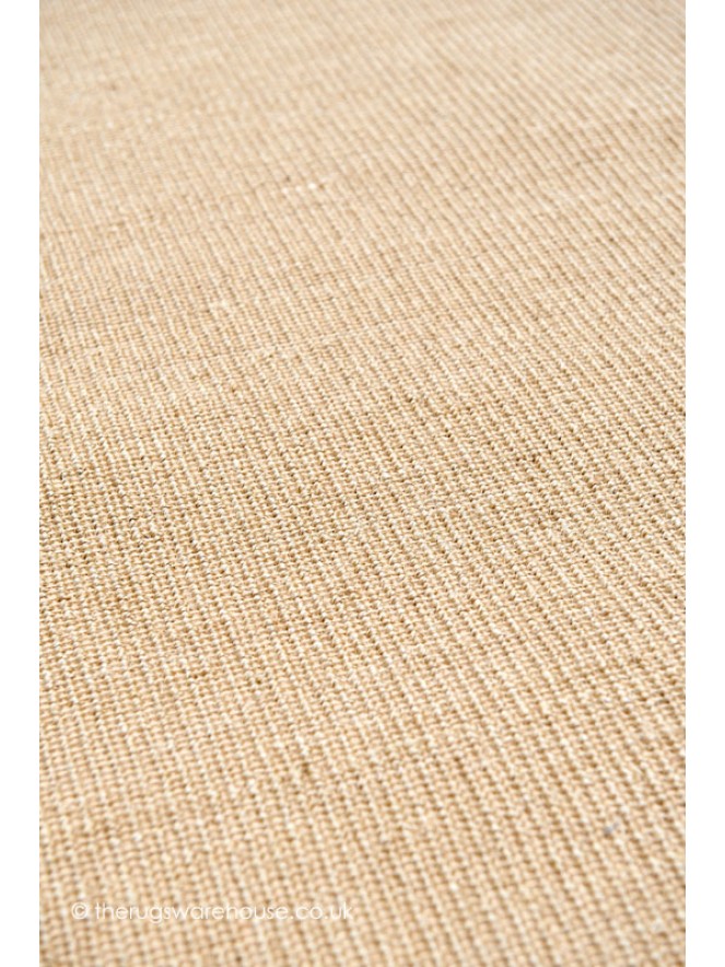 Sisal Linen Orange Runner - 6