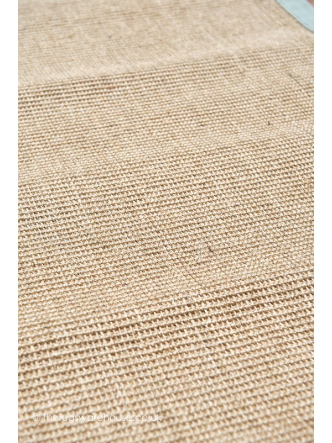 Sisal Linen Sage Runner - 6