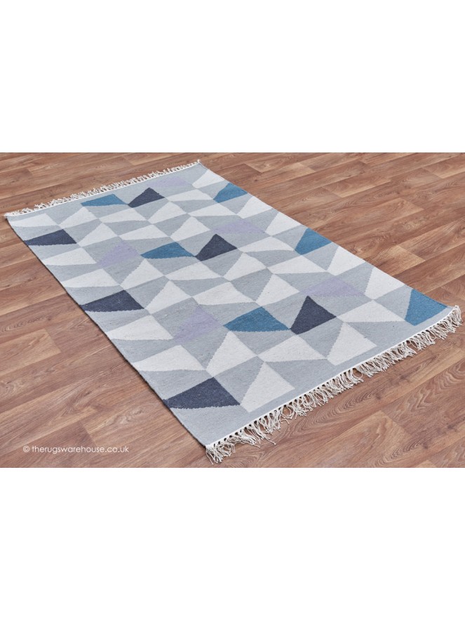Hackney Geo Heather Rug - 8