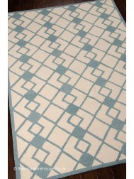 Decor Ivory Blue Rug - Thumbnail - 6