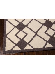 Decor Ivory Grey Rug - Thumbnail - 4