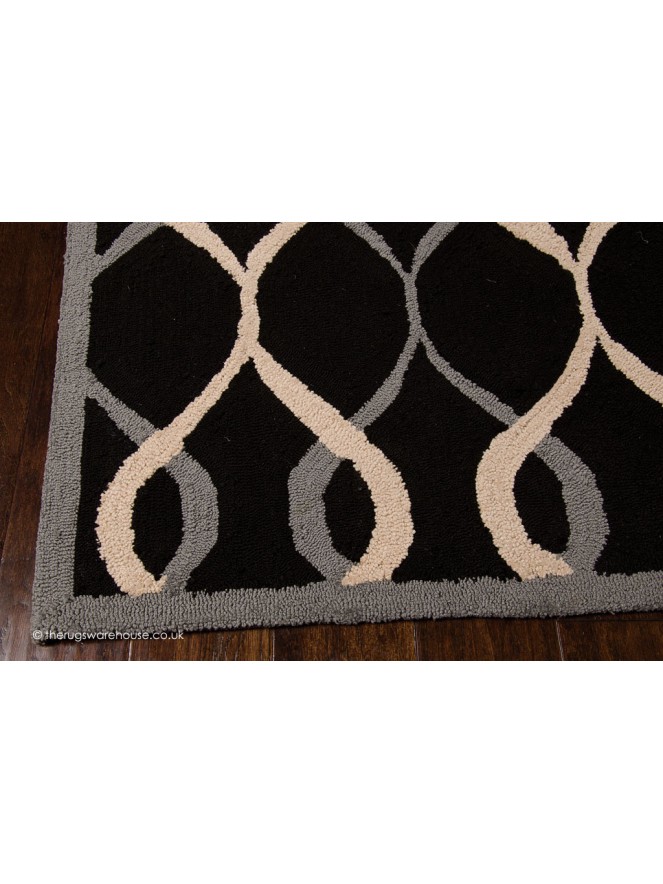 Decor Black Rug - 4