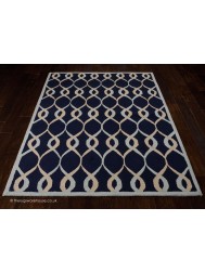 Decor Navy Rug - Thumbnail - 2