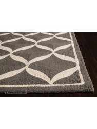 Decor Grey White Rug - Thumbnail - 3