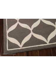 Decor Grey White Rug - Thumbnail - 4