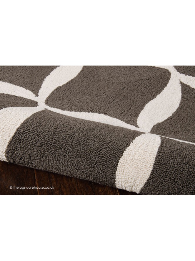 Decor Grey White Rug - 5