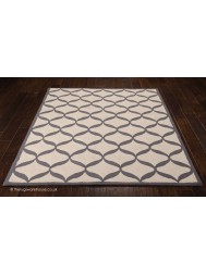 Decor White Grey Rug - Thumbnail - 2