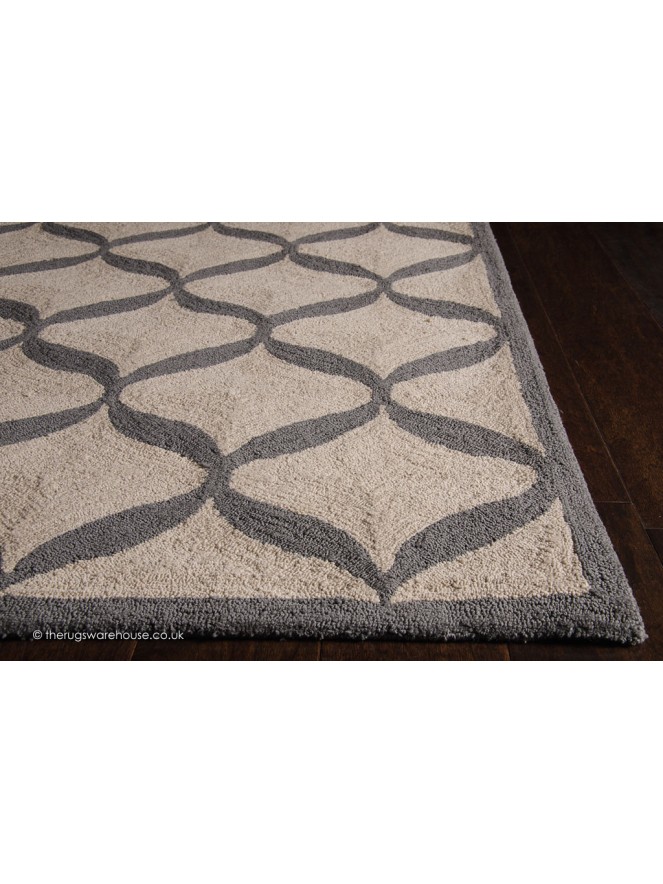 Decor White Grey Rug - 3
