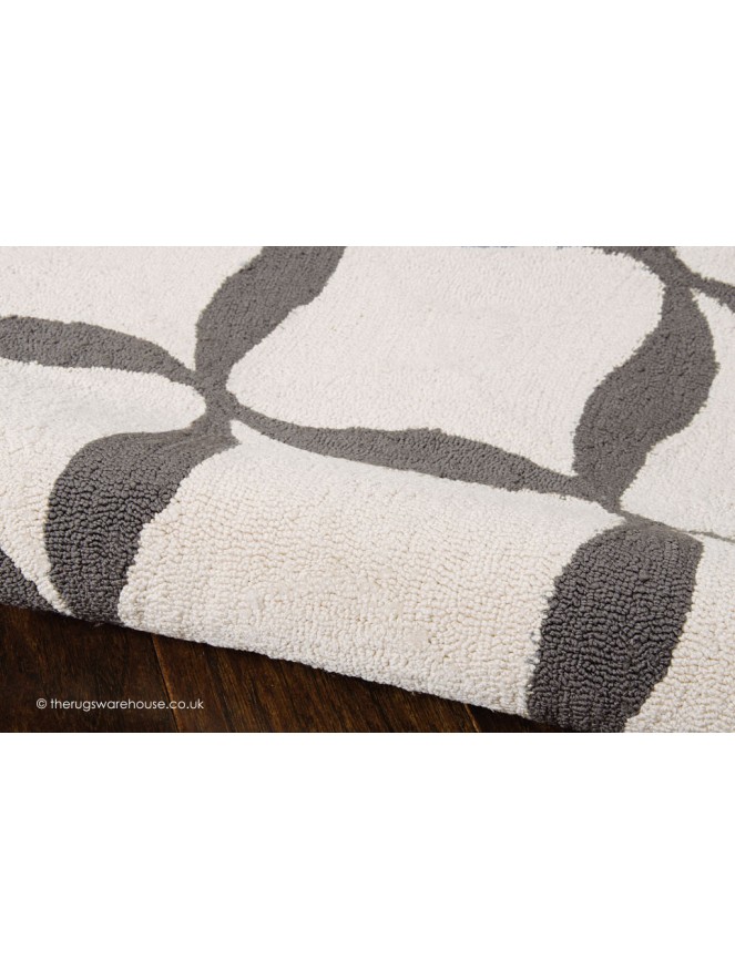 Decor White Grey Rug - 5