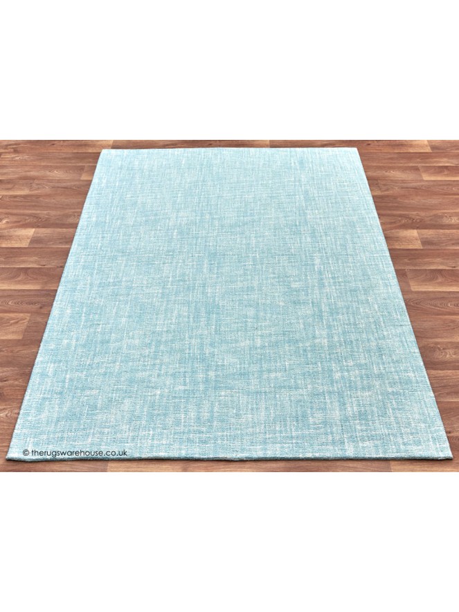 Tweed Duck Egg Rug - 3