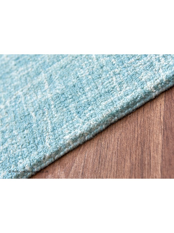 Tweed Duck Egg Rug - 4