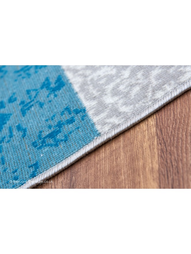 Revive Patch Blue Rug - 4