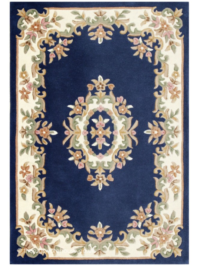 Royal Blue Rug - 4