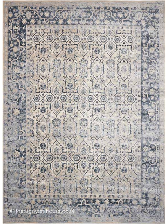Malta Blue Ivory  Rug - 6