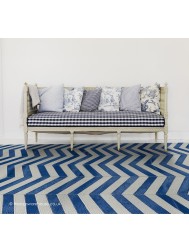 Vasconia Bleu Rug - Thumbnail - 2