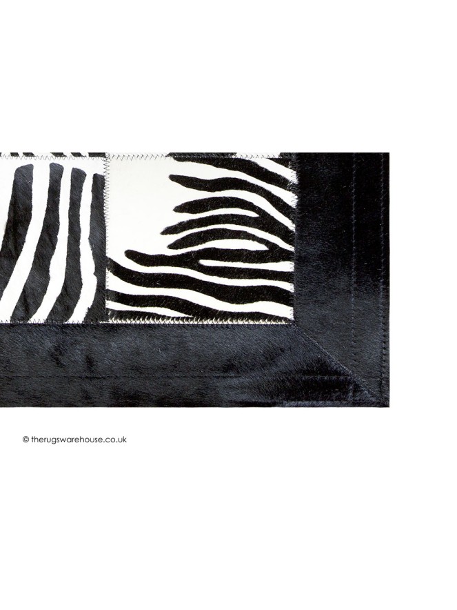 Zebra Patch Rug - 4