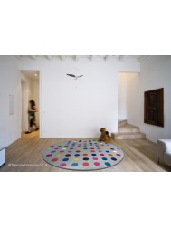 Funk Spotty Circle Rug - Thumbnail - 2