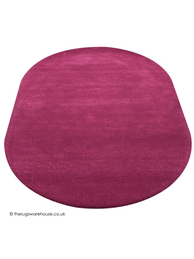 Comfort Violet Oval Rug - 6