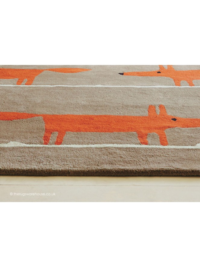 Mr Fox Cinnamon Rug - 3