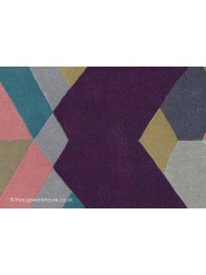Mosaic Light Purple Rug - Thumbnail - 5
