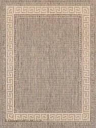 Greek Key Grey Rug - Thumbnail - 5
