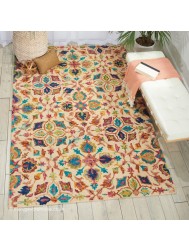 Vibrant Classic Beige Rug - Thumbnail - 2
