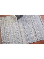 Sarah Ivory Blue Rug - Thumbnail - 2