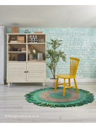 Ballas Green Rug - Thumbnail - 2