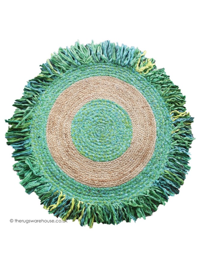 Ballas Green Rug - 5