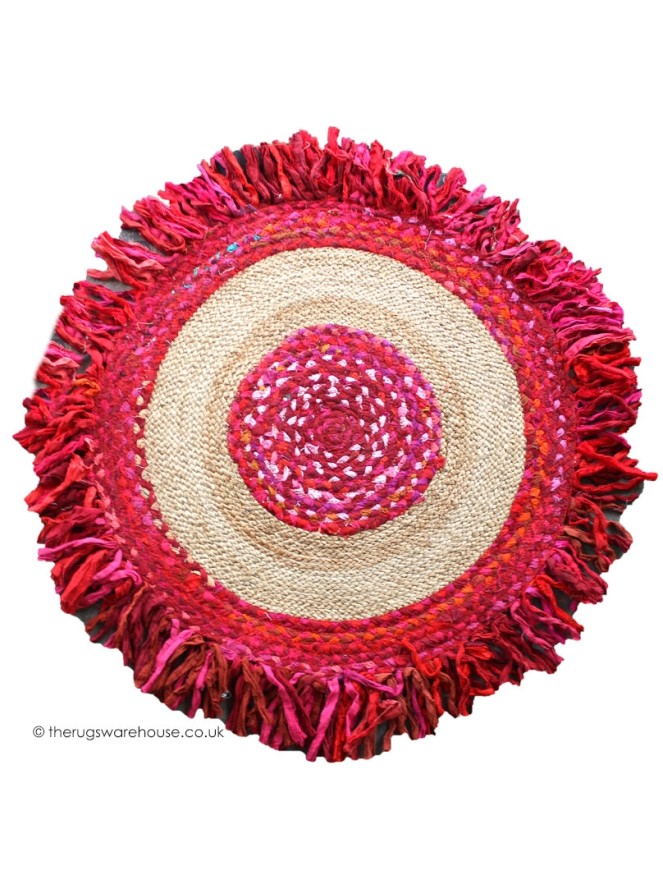 Ballas Red Rug - 5