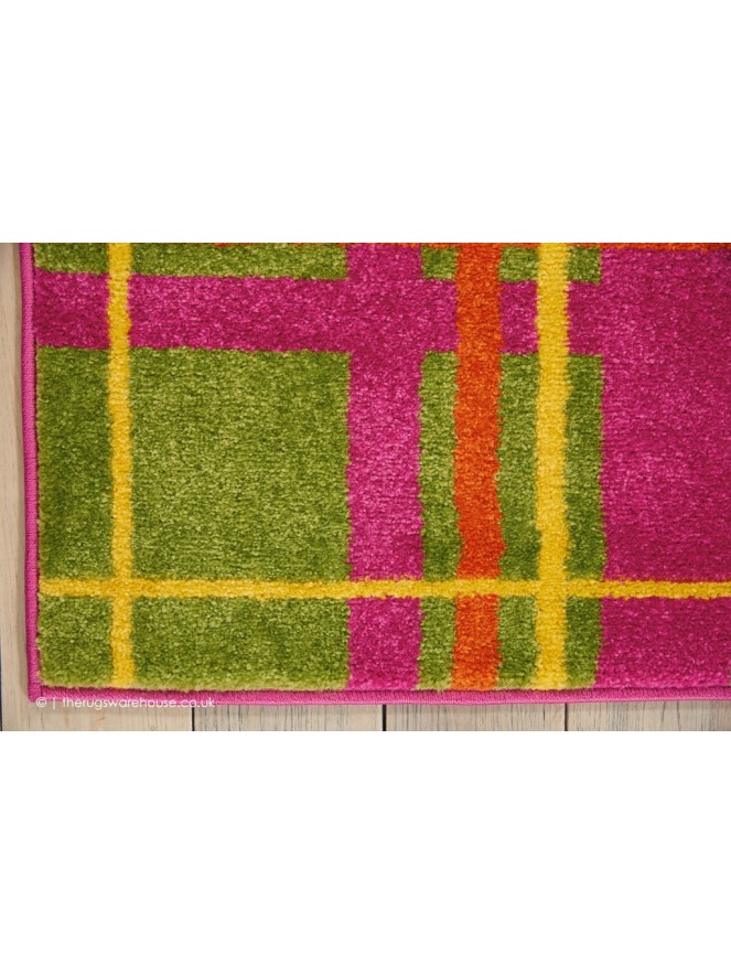 Oakdale Pink Rug - 7