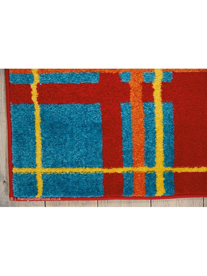 Oakdale Red Rug - 7