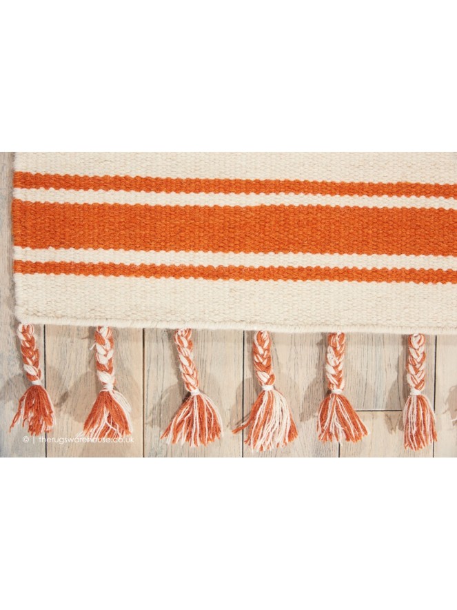 Rio Vista Orange Rug - 6