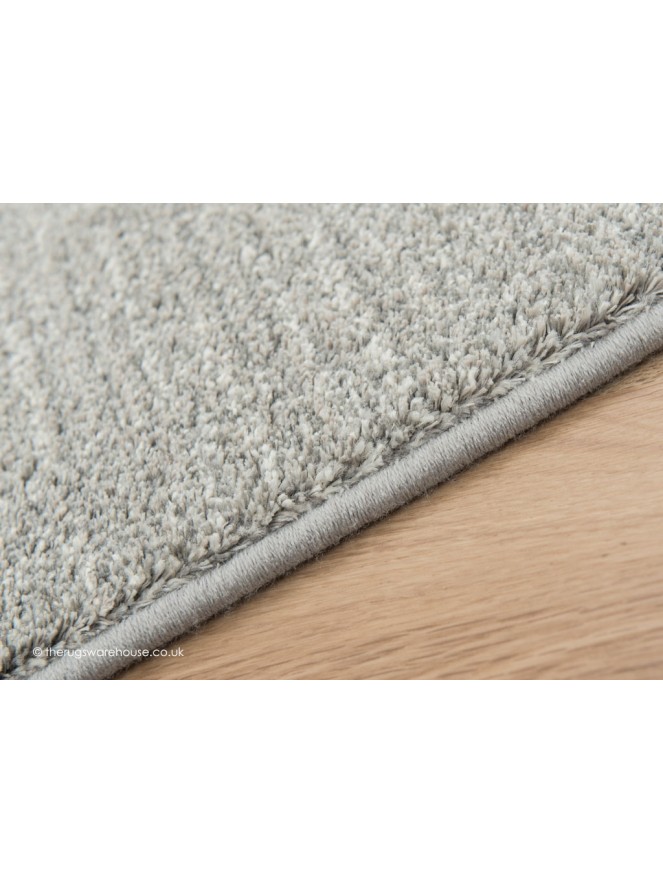 Sherpa Silver White Rug - 4